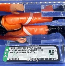 1978 Kenner Star Wars LUKE SKYWALKER X-Wing Pilot Loose Figure AFA 80+NM