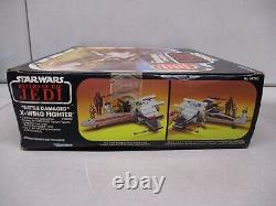 1981 Star Wars Return of the Jedi Battle Damaged X-Wing Fighter with Box