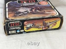 1983 Vintage Star Wars ROTJ Return of Jedi X-Wing Fighter Complete Boxed Uncut