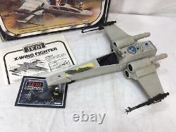 1983 Vintage Star Wars ROTJ Return of Jedi X-Wing Fighter Complete Boxed Uncut