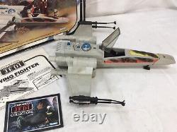 1983 Vintage Star Wars ROTJ Return of Jedi X-Wing Fighter Complete Boxed Uncut