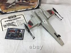 1983 Vintage Star Wars ROTJ Return of Jedi X-Wing Fighter Complete Boxed Uncut