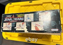 1986 GLASSLITE ASA-X (X-WING Kenner) Vintage Star Wars ORIGINAL GOOD CONDITION
