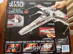 1995 Star Wars The Power of the Force Electronic X-Wing Fighter NEW Ships Free