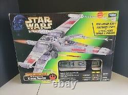 1997 Kenner Star Wars POTF Luke Skywalker's Red Five X-Wing Fighter MISB NEW