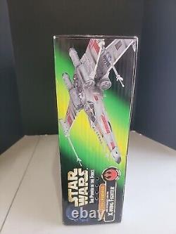 1997 Kenner Star Wars POTF Luke Skywalker's Red Five X-Wing Fighter MISB NEW