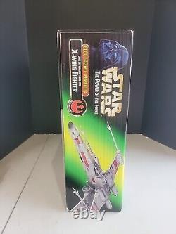 1997 Kenner Star Wars POTF Luke Skywalker's Red Five X-Wing Fighter MISB NEW