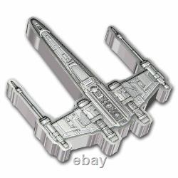 2024 Niue 3 oz Silver $10 Star Wars X-Wing Shaped Coin