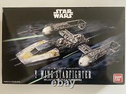 Bandai Star Wars 1/72 Model Lot- B-Wing, X-Wing, Y-Wing, TIE, TIE Advanced