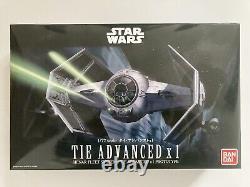 Bandai Star Wars 1/72 Model Lot- B-Wing, X-Wing, Y-Wing, TIE, TIE Advanced