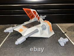 Imaginext Star Wars Galactic Heroes Millennium Falcon AT-AT X Wing 24 Figures+