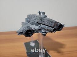 Imperial Assault Carrier Gozanti Freighter X-Wing Miniatures Huge Epic with 2 TIEs