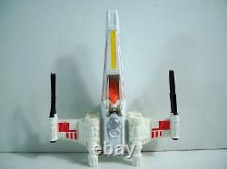 K23i0137 X-WING FIGHTER DIECAST OPEN CARD & BUBBLE 1978 STAR WARS VINTAGE KENNER