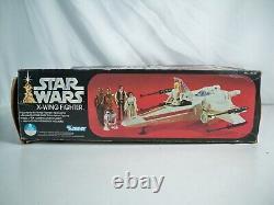 K23i05291 X-WING FIGHTER With BOX 100% COMPLETE 1980 STAR WARS ESB ORIGINAL KENNER