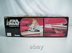 K23i05291 X-WING FIGHTER With BOX 100% COMPLETE 1980 STAR WARS ESB ORIGINAL KENNER