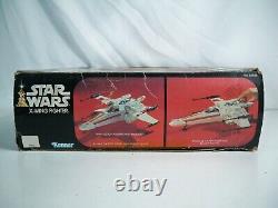 K23i05291 X-WING FIGHTER With BOX 100% COMPLETE 1980 STAR WARS ESB ORIGINAL KENNER