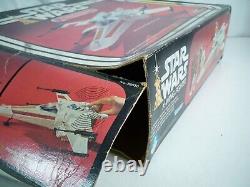 K23i05291 X-WING FIGHTER With BOX 100% COMPLETE 1980 STAR WARS ESB ORIGINAL KENNER