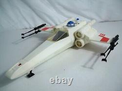 K23i05291 X-WING FIGHTER With BOX 100% COMPLETE 1980 STAR WARS ESB ORIGINAL KENNER