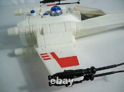 K23i05291 X-WING FIGHTER With BOX 100% COMPLETE 1980 STAR WARS ESB ORIGINAL KENNER