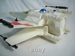 K23i05291 X-WING FIGHTER With BOX 100% COMPLETE 1980 STAR WARS ESB ORIGINAL KENNER