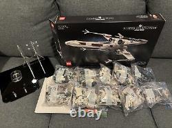 Lego Star Wars 75355 X-Wing Starfighter UCS 1,953pc Used & Wicked Brick Stand