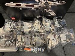 Lego Star Wars 75355 X-Wing Starfighter UCS 1,953pc Used & Wicked Brick Stand