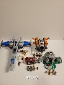 Lego Star Wars Set Lot Quad Jumper 75178, X Wing 75149, 75200, 75099