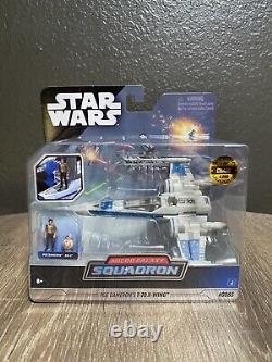 NEW! Star Wars Micro Galaxy Squadron Poe Dameron's T-70 X-Wing (1 Of 5,000)