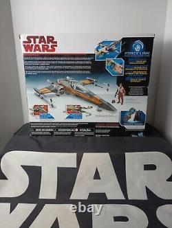 Poe's Boosted X-Wing Fighter Force Link STAR WARS The Last Jedi TRU EXCL MIB NEW