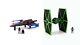 Sdcc 2024 Jazwares Star Wars Micro Galaxy X-wing Tie Fighter Game Console
