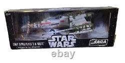 STAR WARS The Saga Collection Luke Skywalker's X-Wing withDagobah Swamp Scene NEW