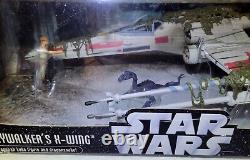 STAR WARS The Saga Collection Luke Skywalker's X-Wing withDagobah Swamp Scene NEW