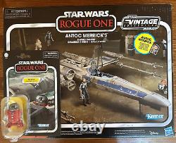 STAR WARS Vintage Collection Rogue One Antoc Merrick's X-Wing w VC260 r2-shw