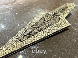 Star Wars Armada Executor SSD 9 Scaled Model Hand-painted 12k 3D Resin FanArt