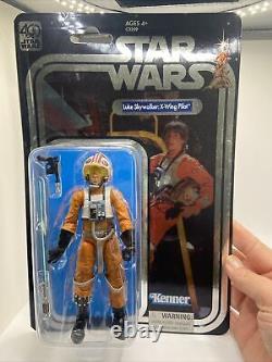 Star Wars Black Series 40th Celebration Exclusive LUKE SKYWALKER X-WING PILOT