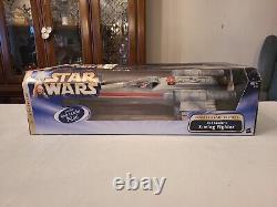 Star Wars Death Star Trench Red Leader's X-Wing Fighter with Red Leader Pilot NEW