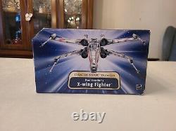 Star Wars Death Star Trench Red Leader's X-Wing Fighter with Red Leader Pilot NEW