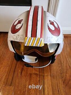 Star Wars Denuo Novo Luke Skywalker X-Wing Rebel Pilot Helmet Mask Lucasfilm