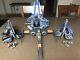 Star Wars Droid Tri Fighter Lot Of 3 With Buzzdroids Plus Poes Xwing And A Wing