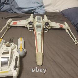 Star Wars Fighter Vehicle X-Wing Red 2 Figure