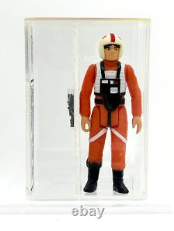 Star Wars Luke Skywalker X-wing Pilot Graded Figure Ukg 80%