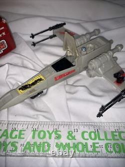 Star Wars Micro Collection X-Wing Fighter Vehicle 1982 Kenner Vehicle Not Comp