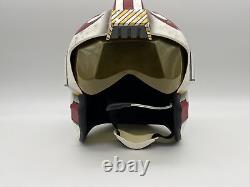 Star Wars The Black Series Luke Skywalker Electronic X-wing Pilot Helmet Works