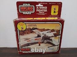 Star Wars Vintage Canadian GDE Canada Micro Collection X-Wing Fighter In Box