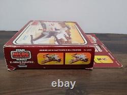 Star Wars Vintage Canadian GDE Canada Micro Collection X-Wing Fighter In Box