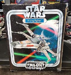 Star Wars Vintage Collection TIE Fighter & X Wing Fighter duel set 2004 Hasbro