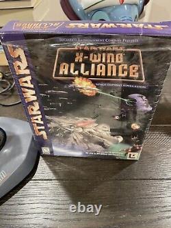 Star Wars X-Wing Alliance (PC) Simulation WithWingman Extreme Logitech Controller