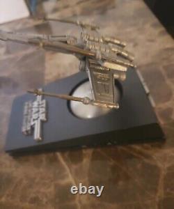 Star Wars X-Wing Fighter Limited Number 2180/15,000 Rawcliffe Pewter