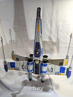 Star Wars X-Wing Fighter Rogue One Blue 4 Custom