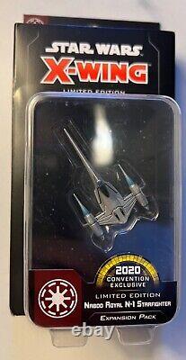 Star Wars X-Wing Naboo Royal N-1 Starfighter Convention Exclusive Limited Ed NIB